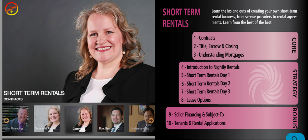 Real Estate Short Term Rentals