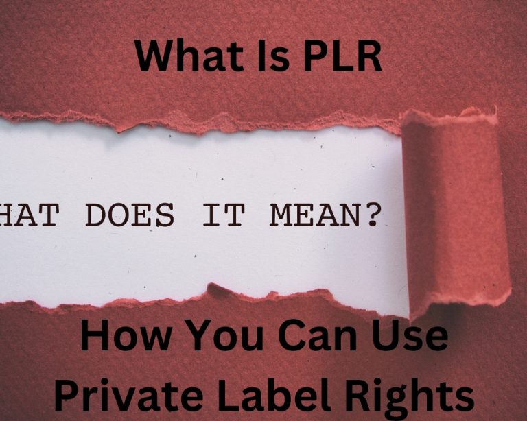 What Is PLR and How You Can Use Private Label Rights